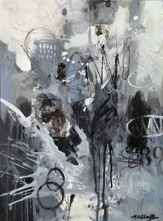 Harmony in Contrast by artist Mohammad Ali Bhatti